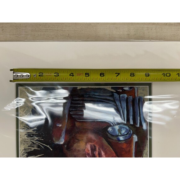 Fine Art "One Too Many Hits" Hand Produced Giclee Print Signed From Mary Hanson - Picture 9 of 11